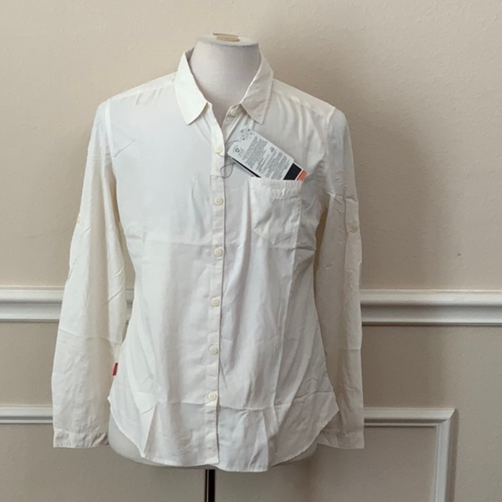 Craghoppers NOSILIFE BARDO LONG SLEEVE SHIRT - Sea Salt
